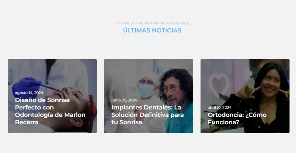 Blog Página web Marlon Becerra