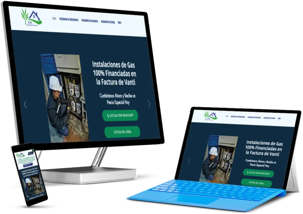 Caso AAA Ingeniería de Gas: web, SEO local y Google Ads