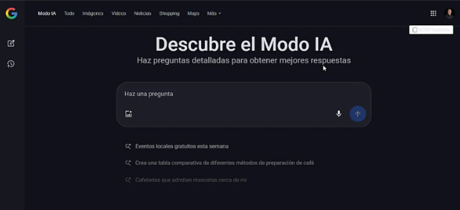 Ya puedes usar el modo IA de Google en español: lo que debes saber