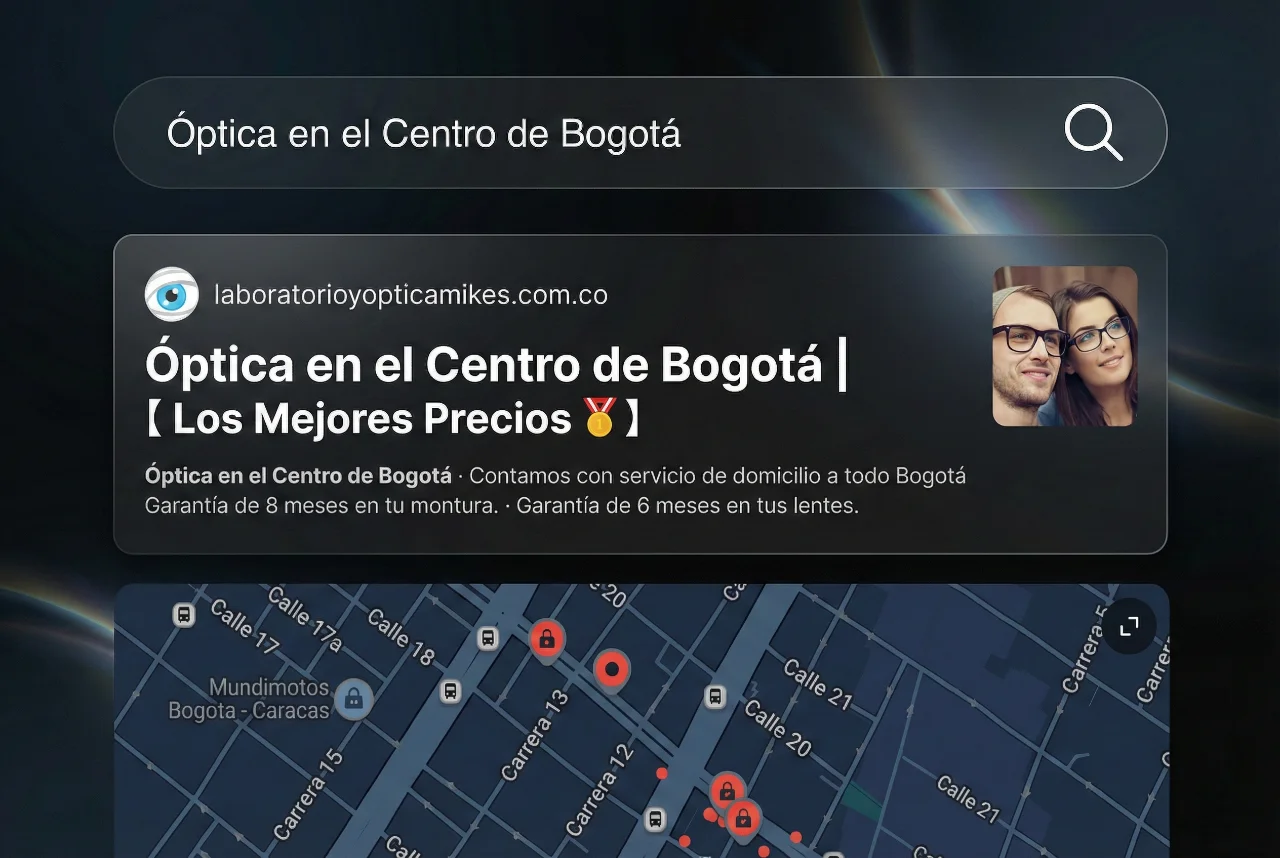 Caso de éxito SEO: Óptica Mike’s en el Top 1 de Google