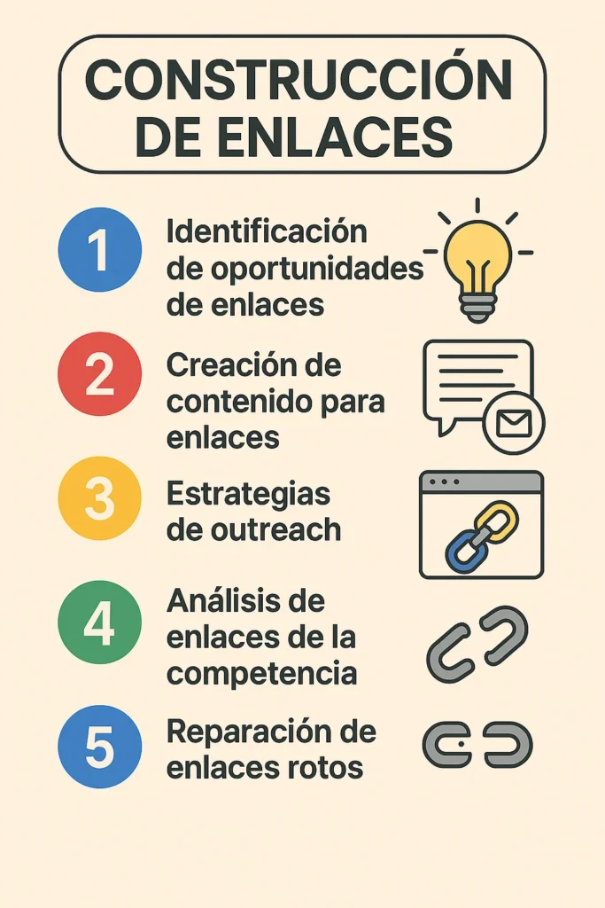 Construcción de enlaces (Link Building)