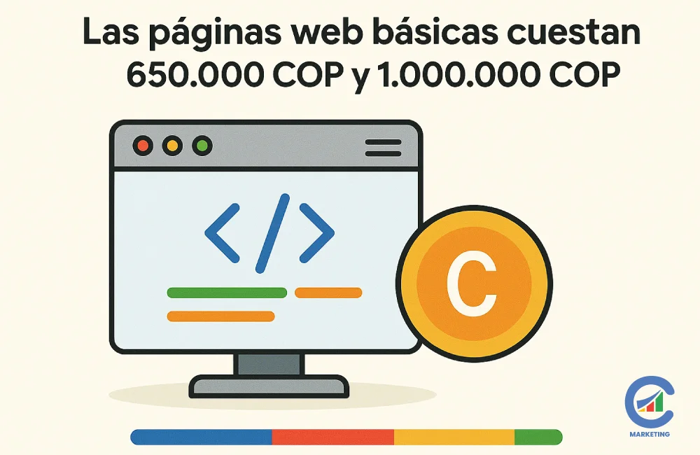 precios de una página web basica en colombia
