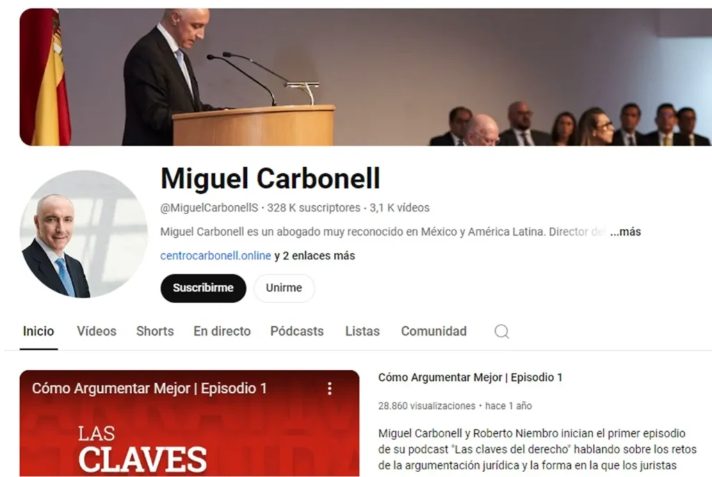 youtube de abogados