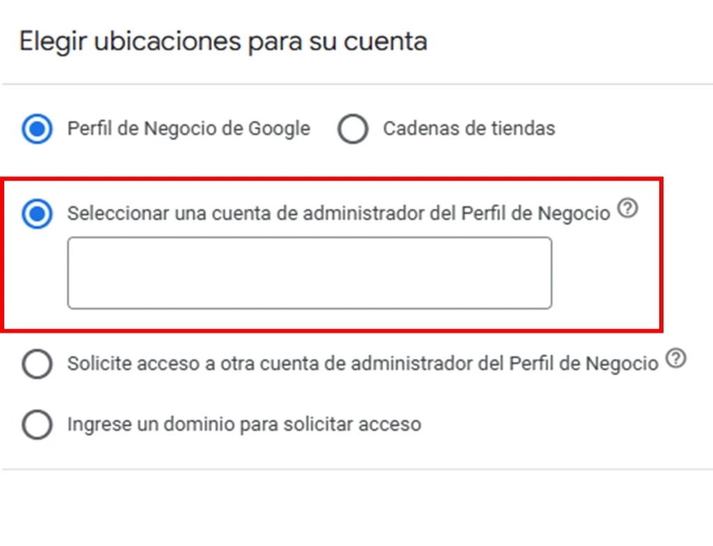 6. Selecciona la cuenta de administrador y continuar