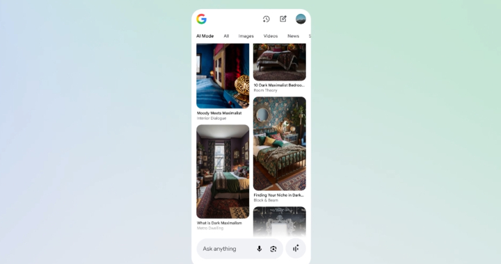 Google actualiza Modo IA: nueva búsqueda visual y compras con inteligencia artificial